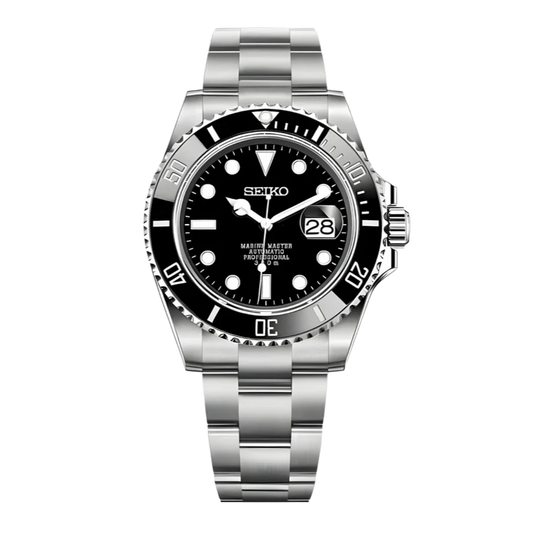 SEIKO MOD SUBMARINER BLACK